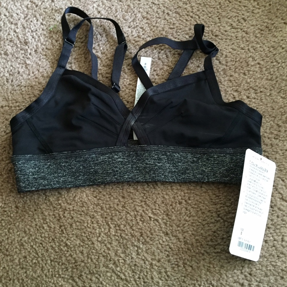 Lululemon If You're Lucky black Bra